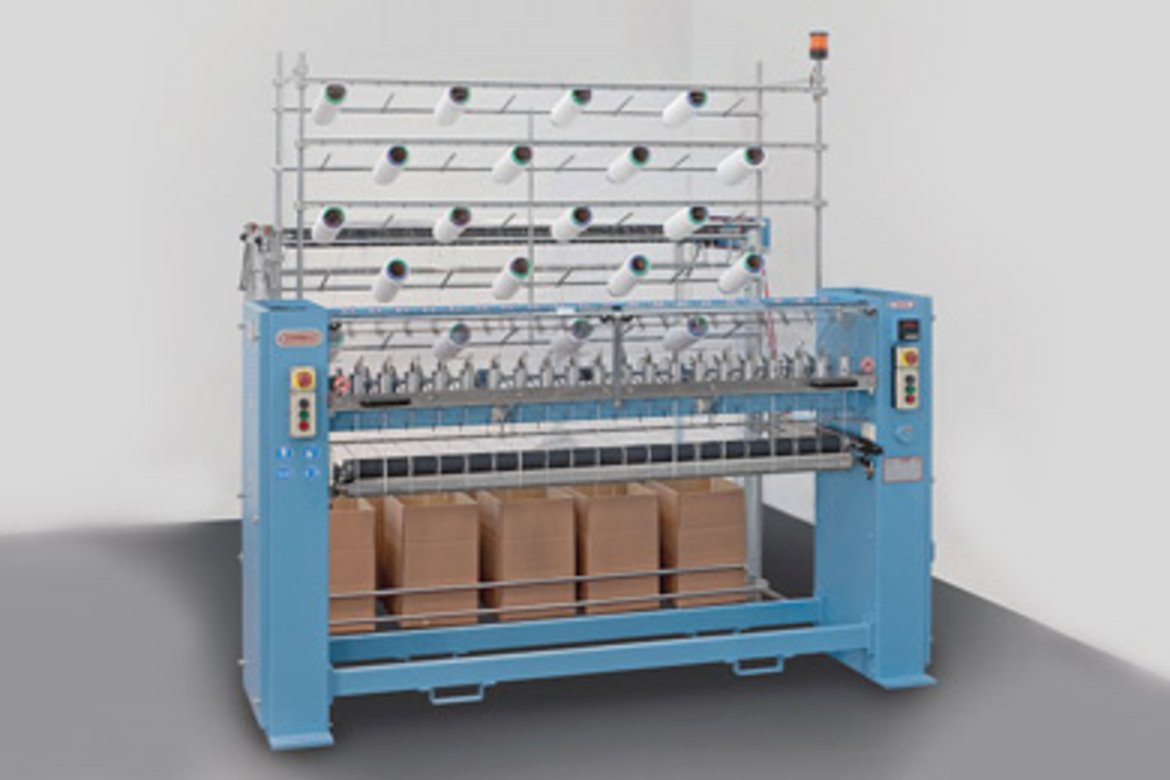 Industrial Knitting Machine for Cord Knitting and Spooling 